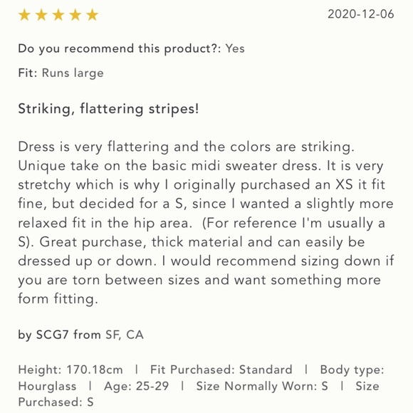 Anthropologie NWT Anne Ribbed MIDI Dress Size XSP. - Picture 9 of 16